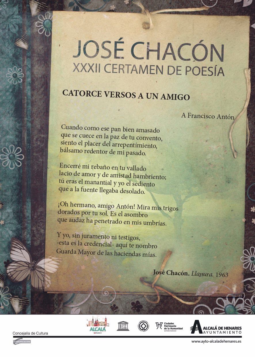 XXXII Certamen de Poesía José Chacón